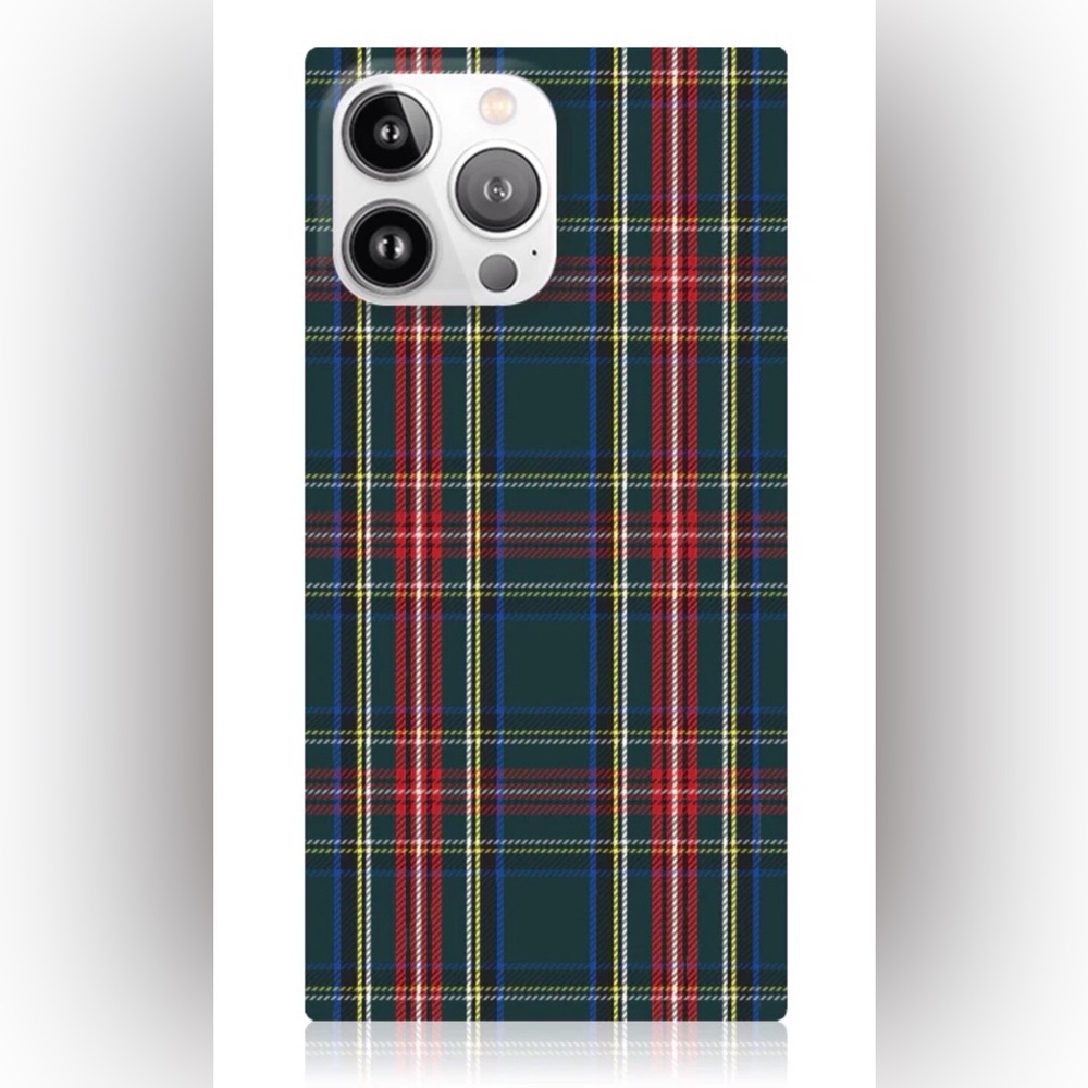 Flaunt Green Plaid iPhone 15 Pro Max Case